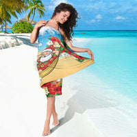 Guam Christmas Sarong Felis Pasgua Chilling Santa LT05 - Polynesian Pride