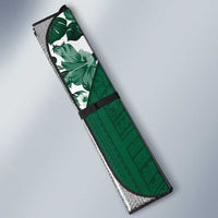 Custom Hawaii Football Auto Sun Shade Rainbow Warriors Tropical Vibes LT05 - Polynesian Pride