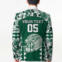 Custom Hawaii Football Blazer Rainbow Warriors Tropical Vibes LT05 - Polynesian Pride