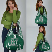 Custom Hawaii Football Grocery Bag Rainbow Warriors Tropical Vibes LT05 - Polynesian Pride