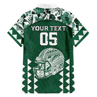 Custom Hawaii Football Hawaiian Shirt Rainbow Warriors Tropical Vibes LT05 - Polynesian Pride