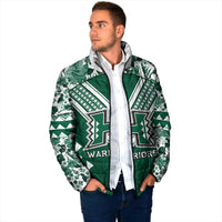 Custom Hawaii Football Padded Jacket Rainbow Warriors Tropical Vibes LT05 - Polynesian Pride