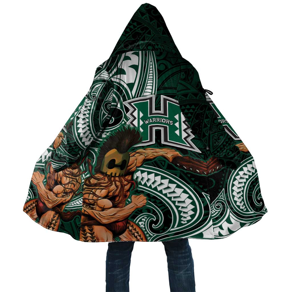 Hawaii Ikaika Warrior Football Cloak Polynesian Tribal Tattoo LT05 Unisex Black - Polynesian Pride
