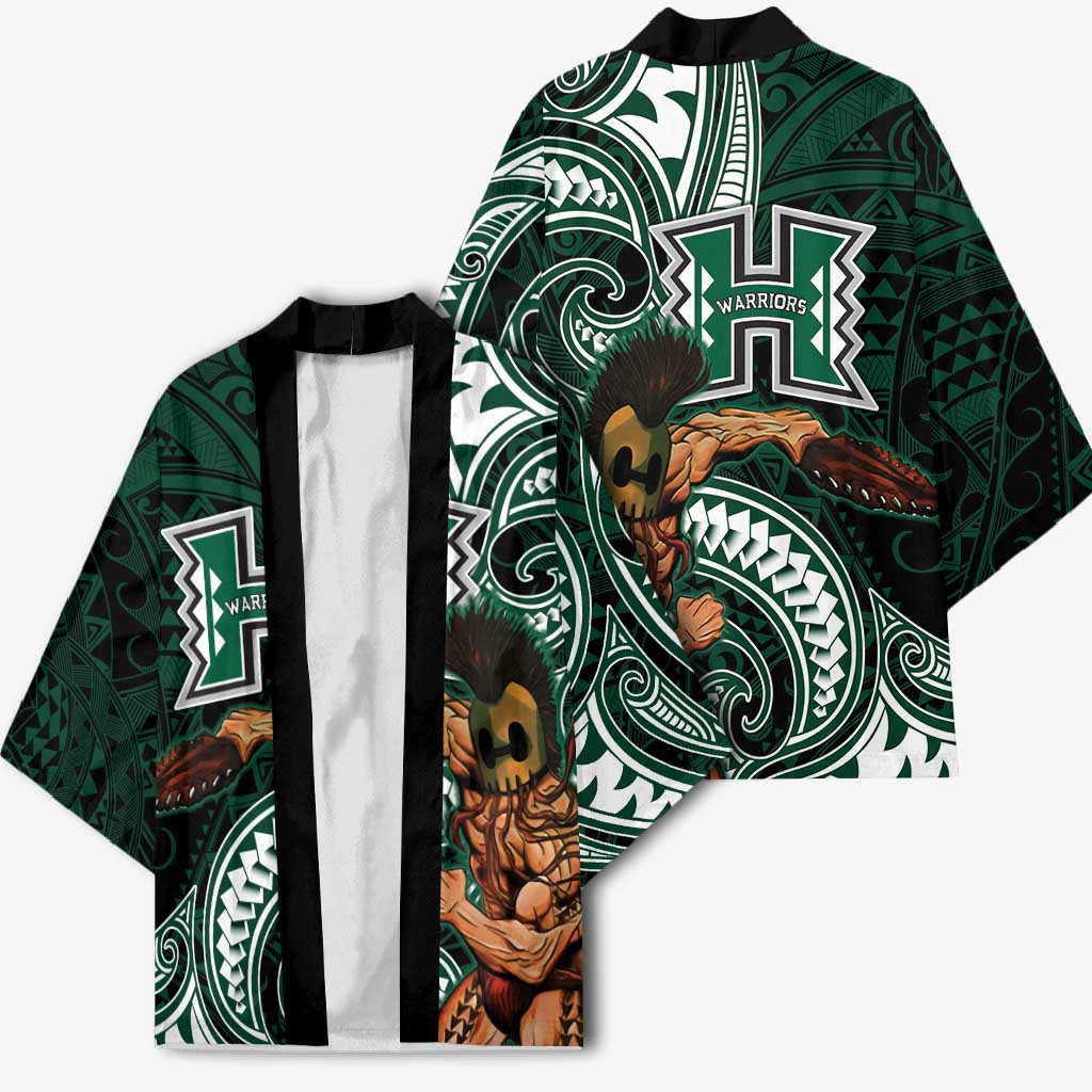 Hawaii Ikaika Warrior Football Kimono Polynesian Tribal Tattoo LT05 - Polynesian Pride