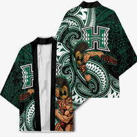 Hawaii Ikaika Warrior Football Kimono Polynesian Tribal Tattoo LT05 - Polynesian Pride