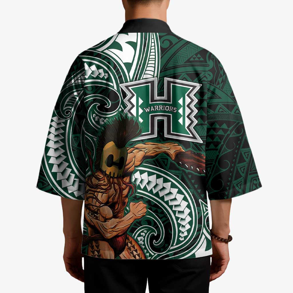 Hawaii Ikaika Warrior Football Kimono Polynesian Tribal Tattoo LT05 - Polynesian Pride