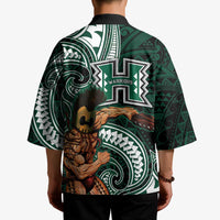 Hawaii Ikaika Warrior Football Kimono Polynesian Tribal Tattoo LT05 - Polynesian Pride