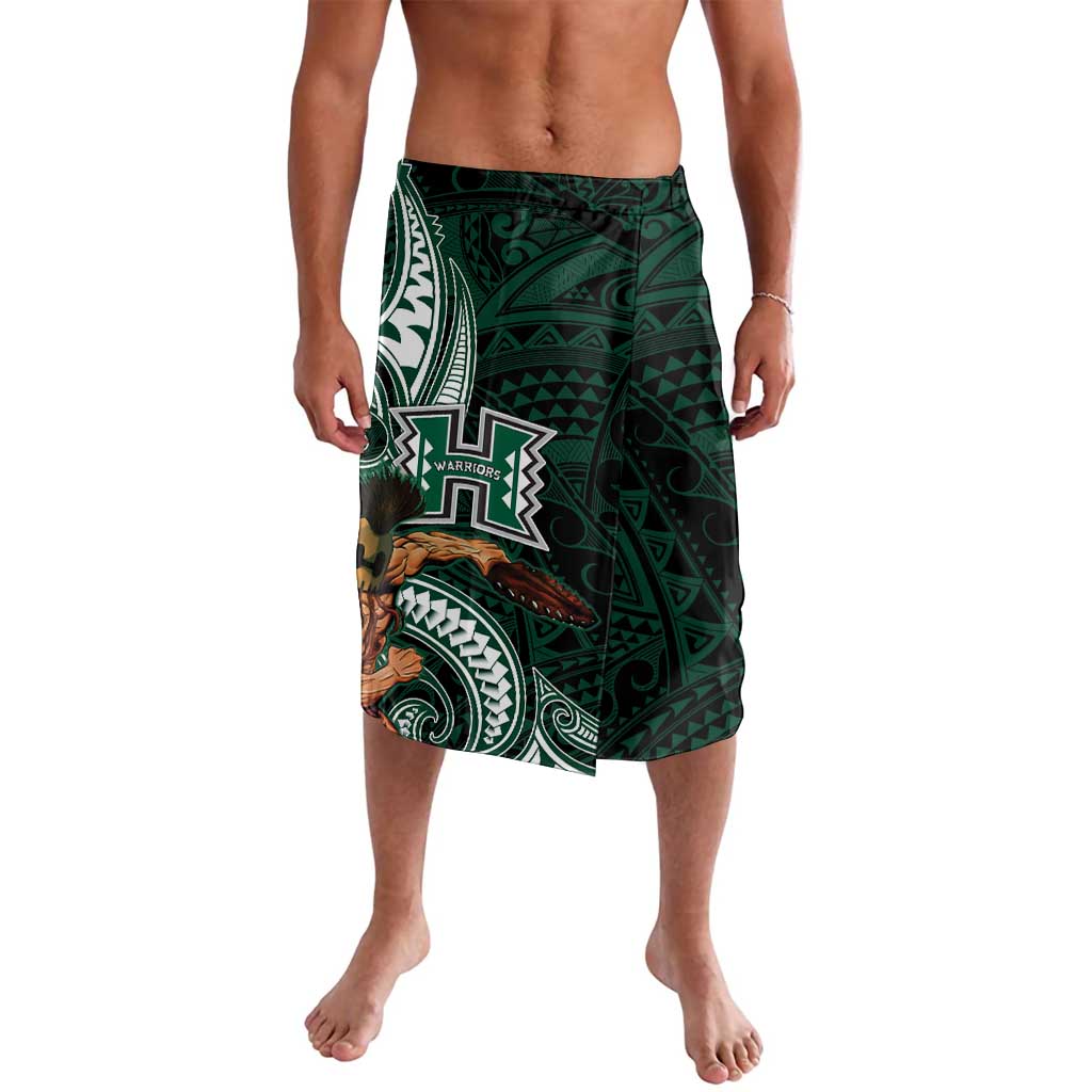 Hawaii Ikaika Warrior Football Lavalava Polynesian Tribal Tattoo LT05 Black - Polynesian Pride