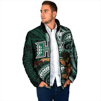Hawaii Ikaika Warrior Football Padded Jacket Polynesian Tribal Tattoo LT05 - Polynesian Pride