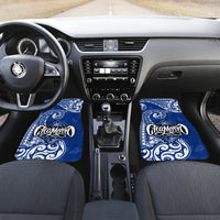Personalised Hafa Adai Guam History and Chamorro Heritage Day Car Mats Blue Latte Stone LT05 - Polynesian Pride