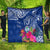 Hafa Adai Guam History and Chamorro Heritage Day Quilt Blue Latte Stone LT05 - Polynesian Pride