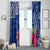 Hafa Adai Guam History and Chamorro Heritage Day Window Curtain Blue Latte Stone LT05 - Polynesian Pride