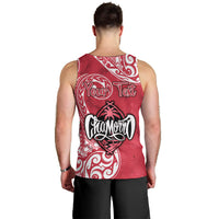 Personalised Hafa Adai Guam History and Chamorro Heritage Day Men Tank Top Red Latte Stone LT05 - Polynesian Pride