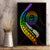 LGBT History Month Canvas Wall Art Proud And Happy Polynesian Dolphin LT05 - Polynesian Pride