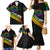 Personalised LGBT History Month Family Matching Mermaid Dress and Hawaiian Shirt Proud And Happy Polynesian Dolphin LT05 - Polynesian Pride