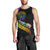 Personalised LGBT History Month Men Tank Top Proud And Happy Polynesian Dolphin LT05 - Polynesian Pride