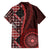 New Zealand Aotearoa Hawaiian Shirt Maori Harakeke Weaving Pattern Red LT05 - Polynesian Pride