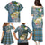 Personalised Hawaii State Family Matching Puletasi Dress and Hawaiian Shirt Tropical Flowers With Tartan Pattern LT05 - Polynesian Pride