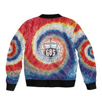 Samoa Bomber Jacket Tie Dye Unique Style LT05 - Polynesian Pride
