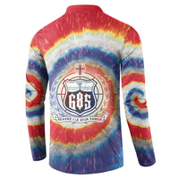 Samoa Button Sweatshirt Tie Dye Unique Style LT05 - Polynesian Pride