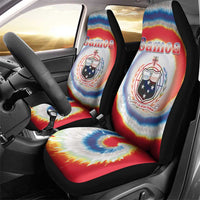 Samoa Car Seat Cover Tie Dye Unique Style LT05 - Polynesian Pride