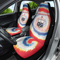 Samoa Car Seat Cover Tie Dye Unique Style LT05 - Polynesian Pride