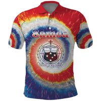 Samoa Polo Shirt Tie Dye Unique Style LT05 Colorful - Polynesian Pride