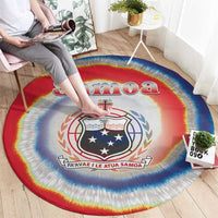 Samoa Round Carpet Tie Dye Unique Style LT05 - Polynesian Pride