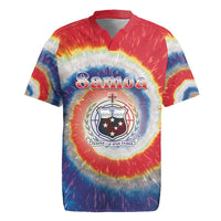 Samoa Rugby Jersey Tie Dye Unique Style LT05 Colorful - Polynesian Pride