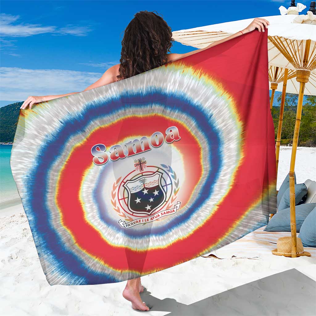 Samoa Sarong Tie Dye Unique Style LT05 One Size 44 x 66 inches Colorful - Polynesian Pride