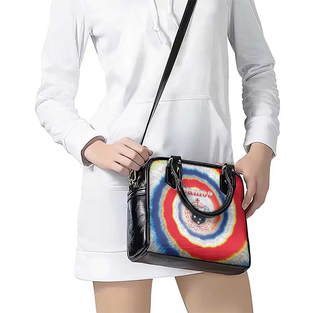 Samoa Shoulder Handbag Tie Dye Unique Style LT05 - Polynesian Pride