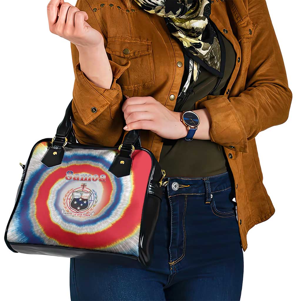 Samoa Shoulder Handbag Tie Dye Unique Style LT05 - Polynesian Pride