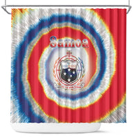 Samoa Shower Curtain Tie Dye Unique Style LT05 Colorful - Polynesian Pride