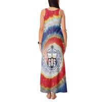 Samoa Tank Maxi Dress Tie Dye Unique Style LT05 - Polynesian Pride