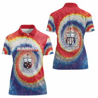 Samoa Women Polo Shirt Tie Dye Unique Style LT05 - Polynesian Pride