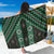 New Zealand Aotearoa Sarong Green Poutama With Taniko Pattern LT05