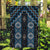 New Zealand Aotearoa Garden Flag Blue Poutama With Taniko Pattern LT05