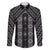 New Zealand Aotearoa Family Matching Puletasi and Hawaiian Shirt Black Poutama With Taniko Pattern LT05