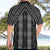 New Zealand Aotearoa Hawaiian Shirt Black Poutama With Taniko Pattern LT05