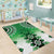 New Zealand Area Rug Poutama Mix Green Taniko Inspired Art LT05