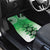 New Zealand Car Mats Poutama Mix Green Taniko Inspired Art LT05