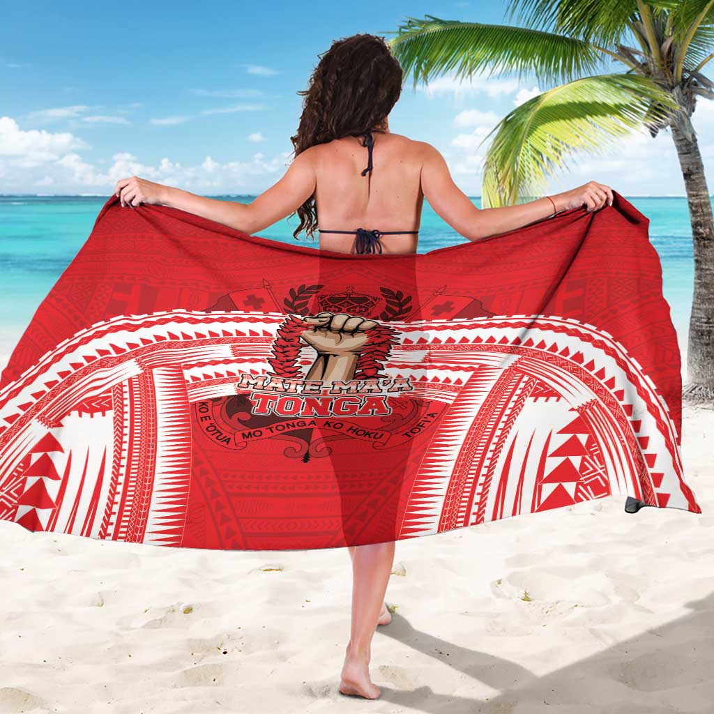 Tonga Rugby Mate Ma'a Sarong Tongan Pride Unique Style LT05 - Polynesian Pride