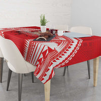 Tonga Rugby Mate Ma'a Tablecloth Tongan Pride Unique Style LT05 - Polynesian Pride