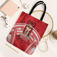Tonga Rugby Mate Ma'a Tote Bag Tongan Pride Unique Style LT05 Black Strap One Size Red - Polynesian Pride