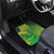 New Zealand Aotearoa Ruru Car Mats Maori Fern Art Green