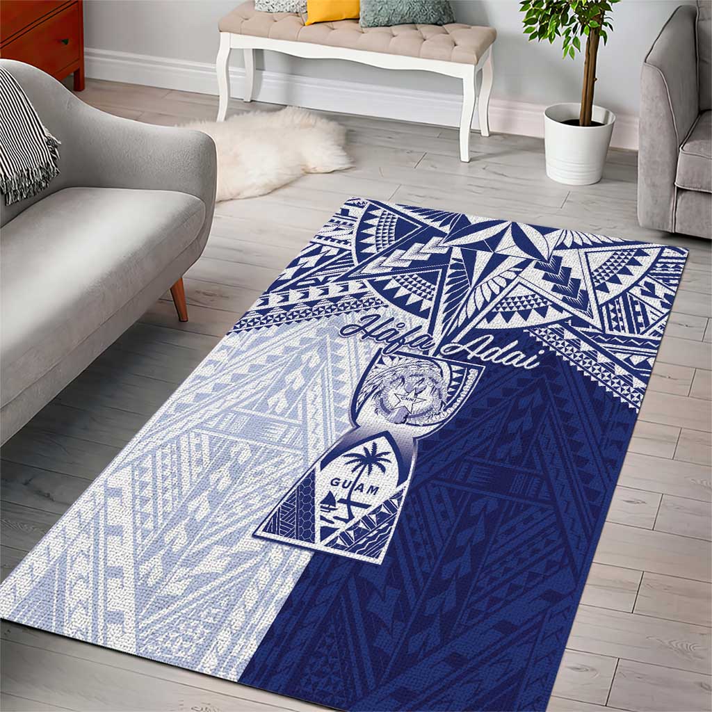 Northern Mariana Islands And Guam Area Rug Latte Stone With Tribal Pattern LT05 - Polynesian Pride