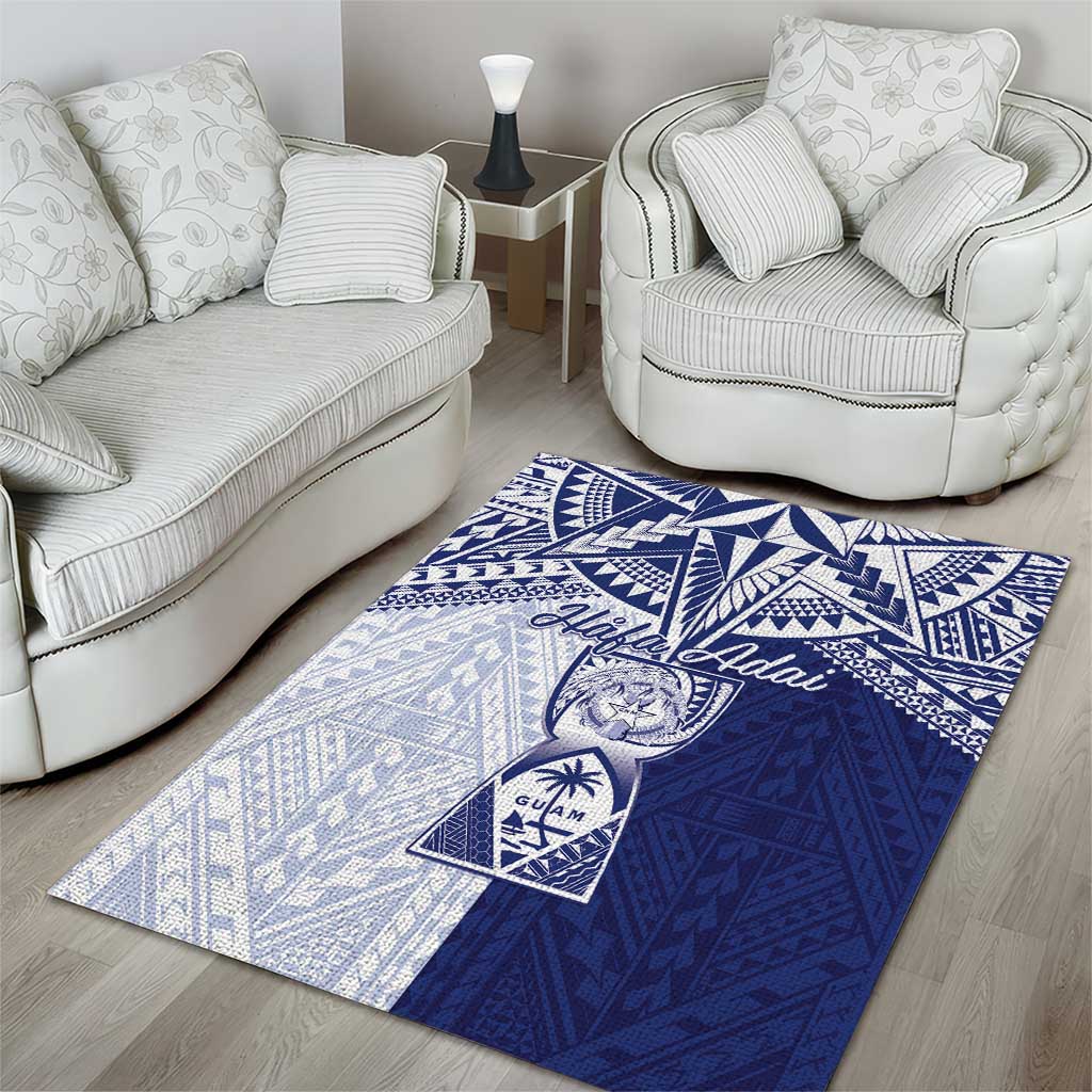 Northern Mariana Islands And Guam Area Rug Latte Stone With Tribal Pattern LT05 - Polynesian Pride