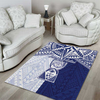 Northern Mariana Islands And Guam Area Rug Latte Stone With Tribal Pattern LT05 - Polynesian Pride