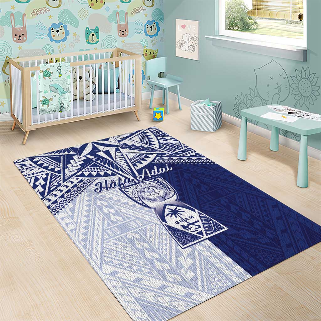 Northern Mariana Islands And Guam Area Rug Latte Stone With Tribal Pattern LT05 - Polynesian Pride
