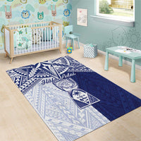 Northern Mariana Islands And Guam Area Rug Latte Stone With Tribal Pattern LT05 - Polynesian Pride
